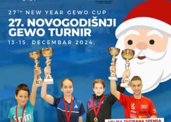 Šest medalja za beogradske igrače na Novogodišnjem turniru!